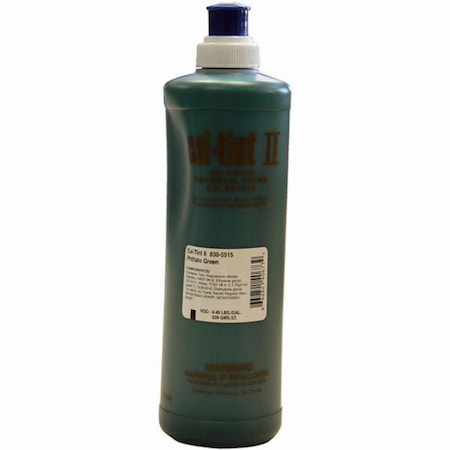 Cal-Tint Ii 16 Oz 830-5515 Phthalo Green Universal Colorant 830-5515